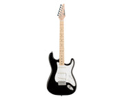 Freedom 6 String Electric Guitar Black 3m Cable Tremolo Arm ST-BK 