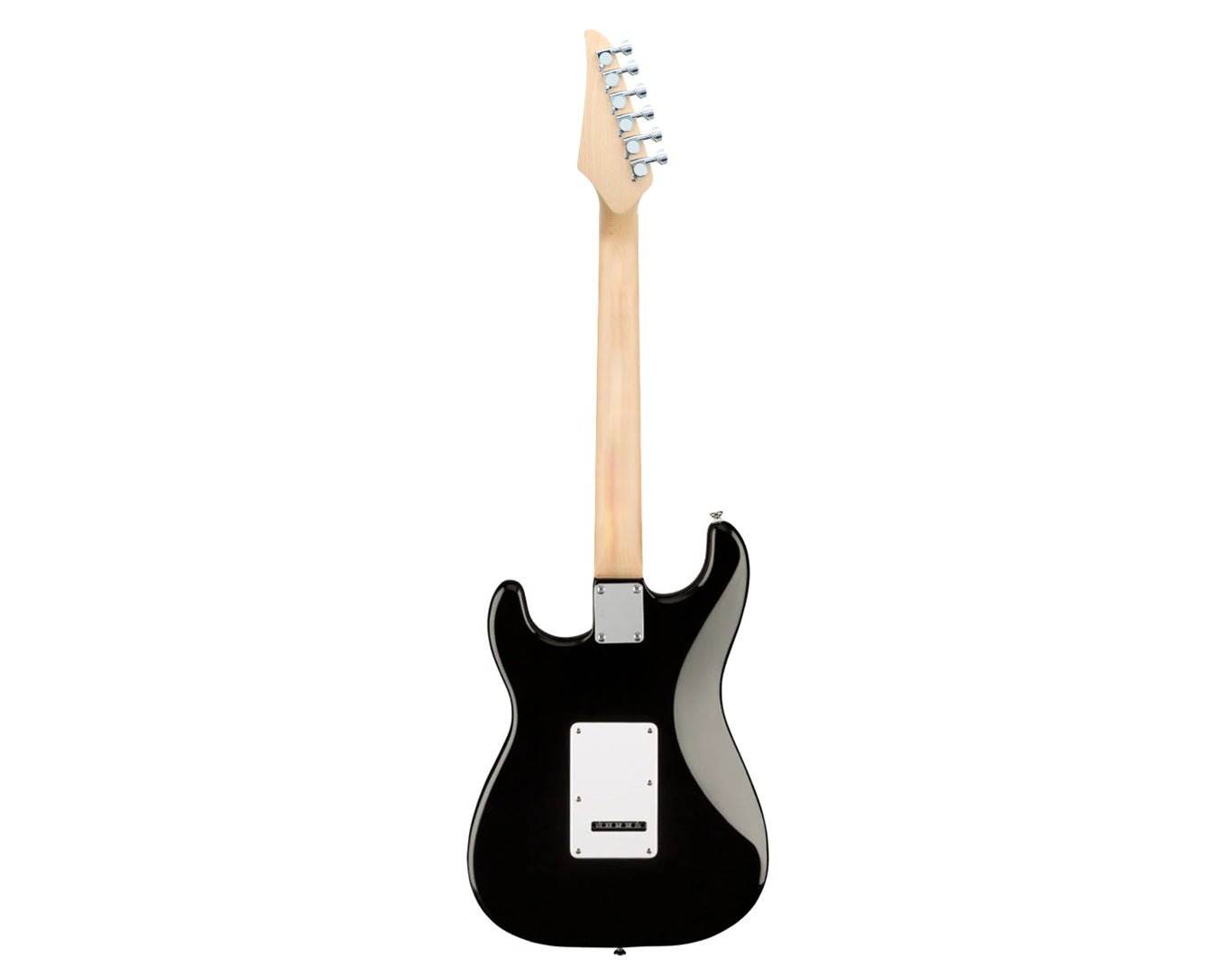 Freedom 6 String Electric Guitar Black 3m Cable Tremolo Arm ST-BK 