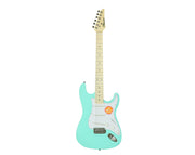 Freedom 6 String Electric Guitar Green 3m Cable Tremolo Arm ST-GRN