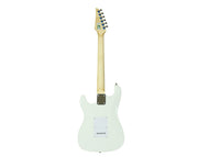 Freedom 6 String Electric Guitar White 3m Cable Tremolo Arm ST-WH