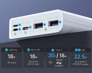 Romoss 22.5W 20000mAh Super Fast Charge Power Bank Sense6F