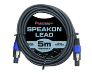 5m Speakon to Speakon Cable Amp Mixer Speaker SPEAKON5