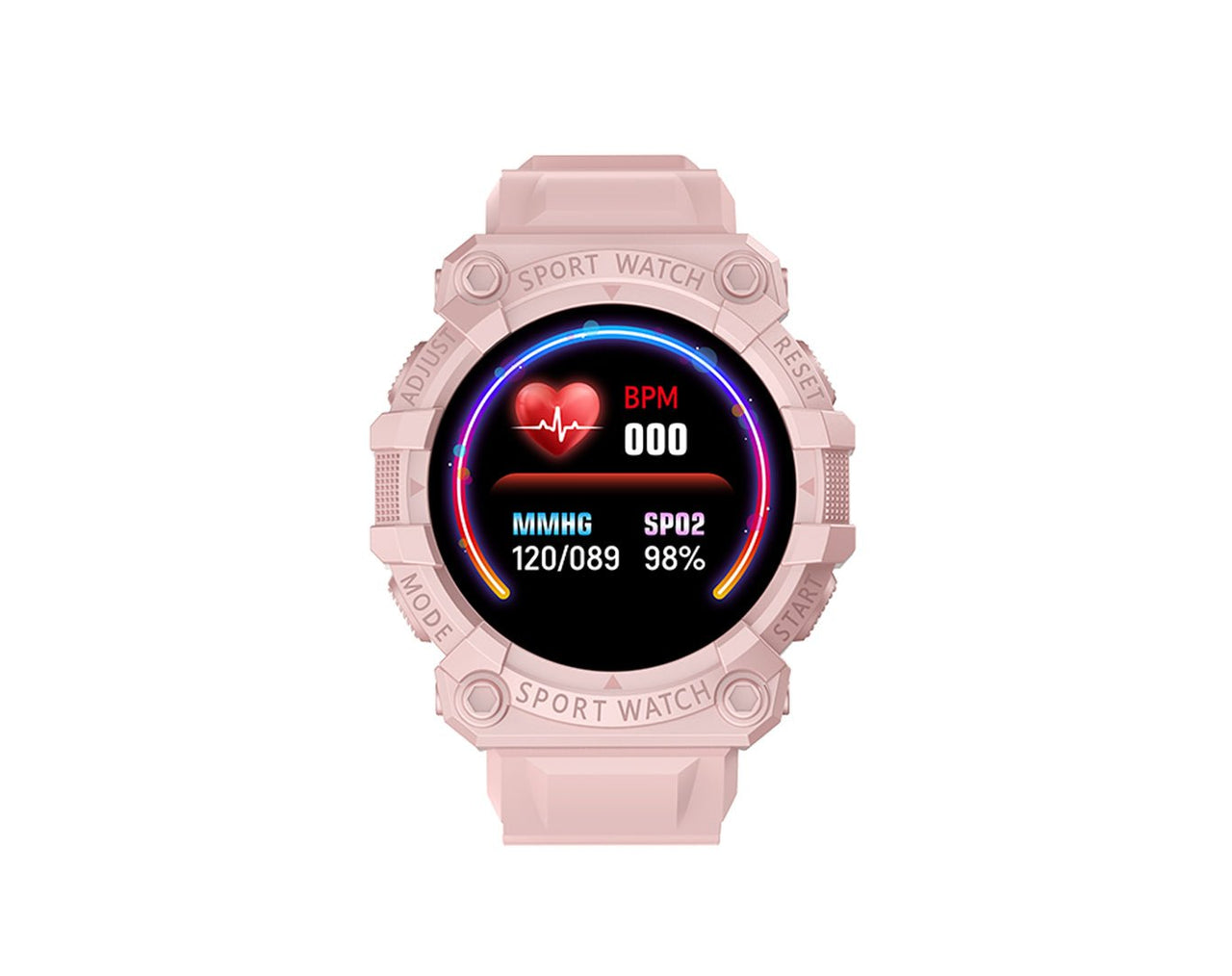 Digital Sports Smart Watch Bluetooth Pink A003-PNK