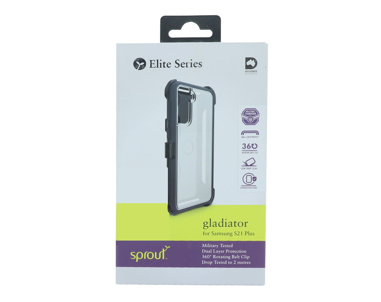 Sprout Elite Series Gladiator Phone Case for Samsung Galaxy S21+ SPROUT-GAL21+