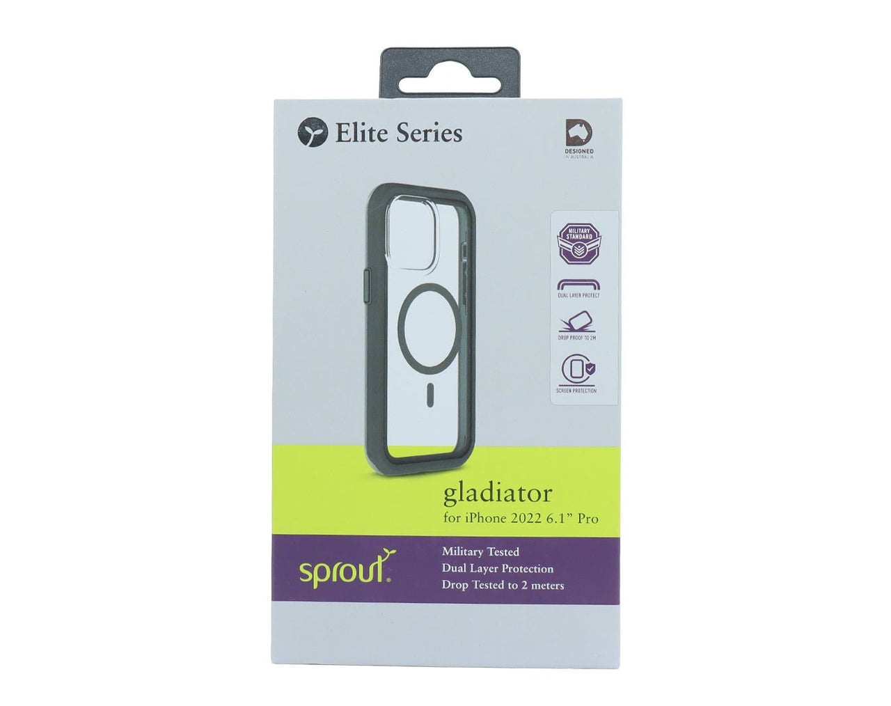 Sprout Elite Series Gladiator Phone Case for Samsung Galaxy 2022 6.1" Pro SPROUT-GAL22-6.1-PRO