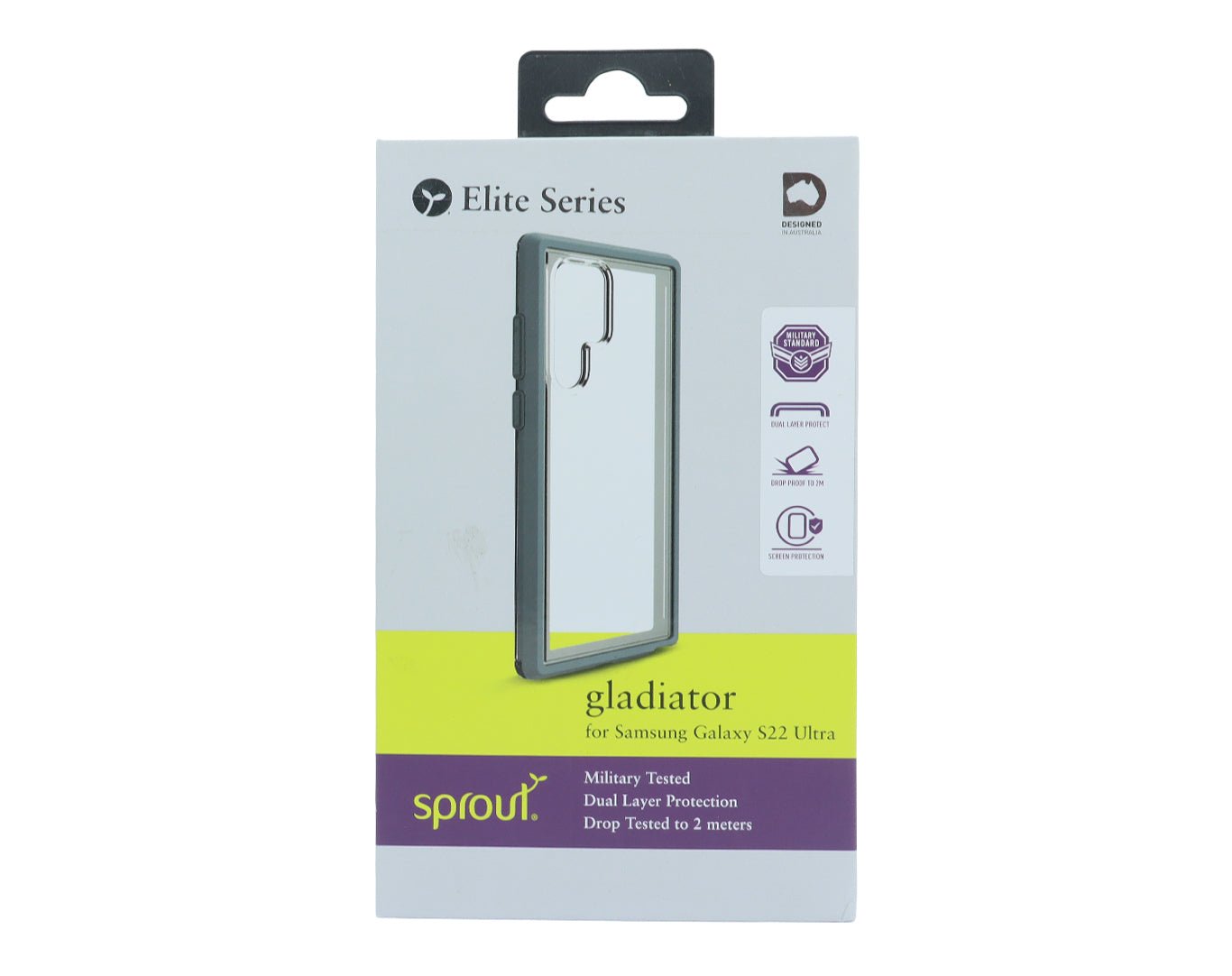 Sprout Elite Series Gladiator Phone Case for Samsung Galaxy S22 Ultra SPROUT-GAL22-ULT