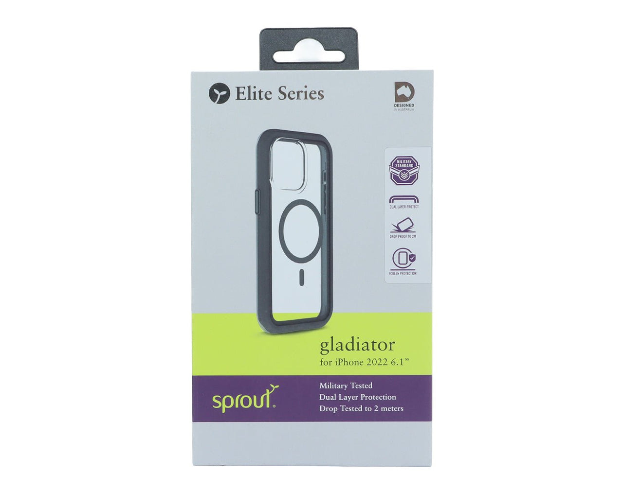 Sprout Elite Series Gladiator Phone Case for iPhone 2022 6.1" SPROUT-IP22-6.1