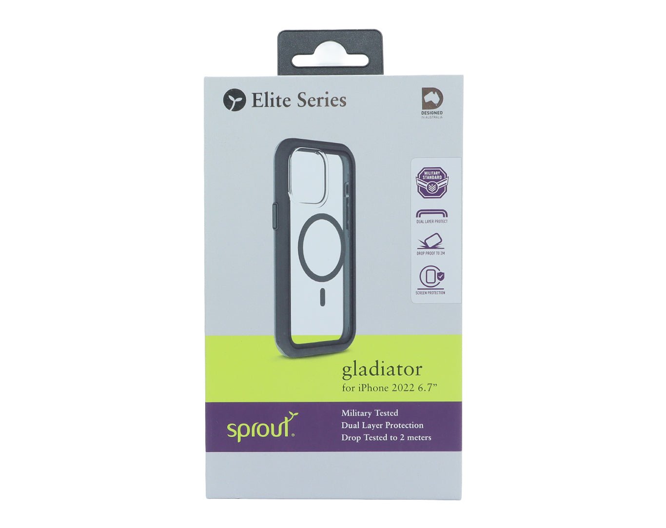 Sprout Elite Series Gladiator Phone Case for iPhone 2022 6.7" SPROUT-IP22-6.7