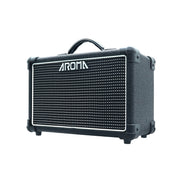 AROMA 15W Multi-Effect Bluetooth Guitar Amplifier Foot Switch Black TM-15S