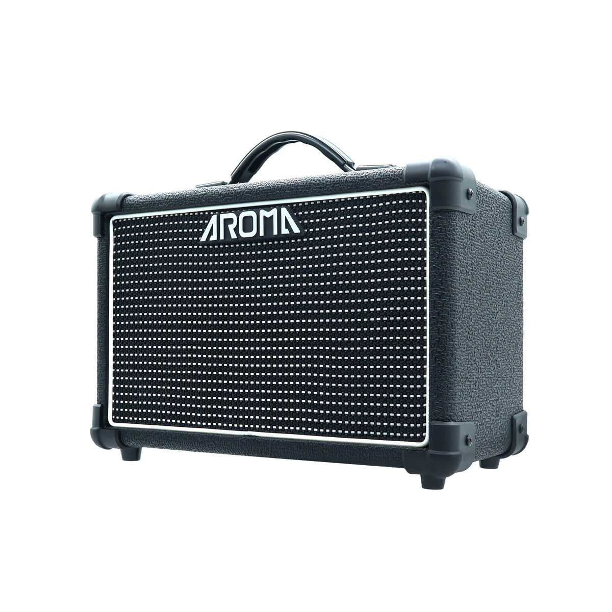 AROMA 15W Multi-Effect Bluetooth Guitar Amplifier Foot Switch Black TM-15S