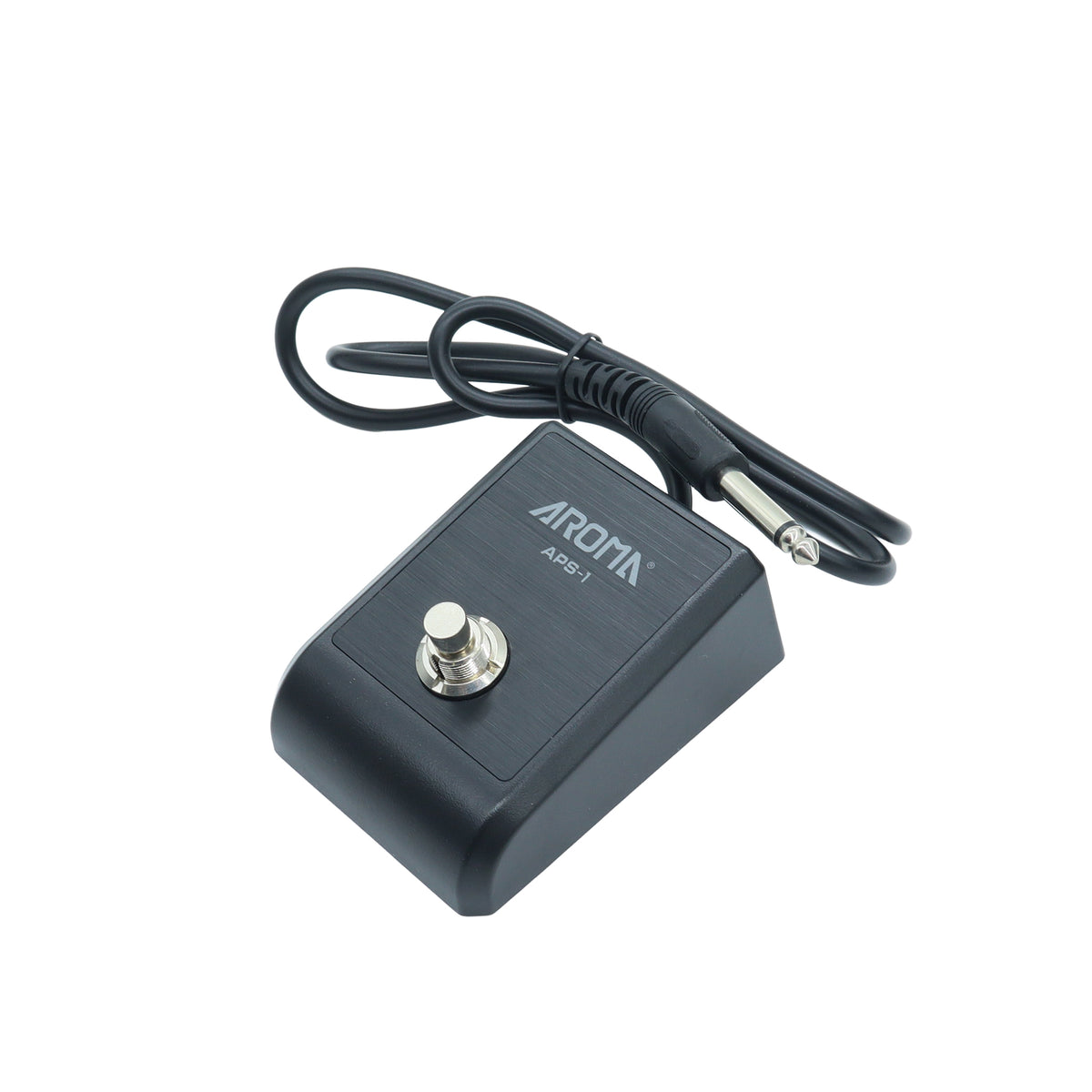 AROMA 15W Multi-Effect Bluetooth Guitar Amplifier Foot Switch Black TM-15S