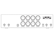 Precision Audio 8 Channel UHF Wireless Headset Microphone System Rack Mount LCD Display TMUS08-HEADSET