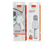 Moveteck Bluetooth Wireless Karaoke Microphone Silver TR9181-SIL 