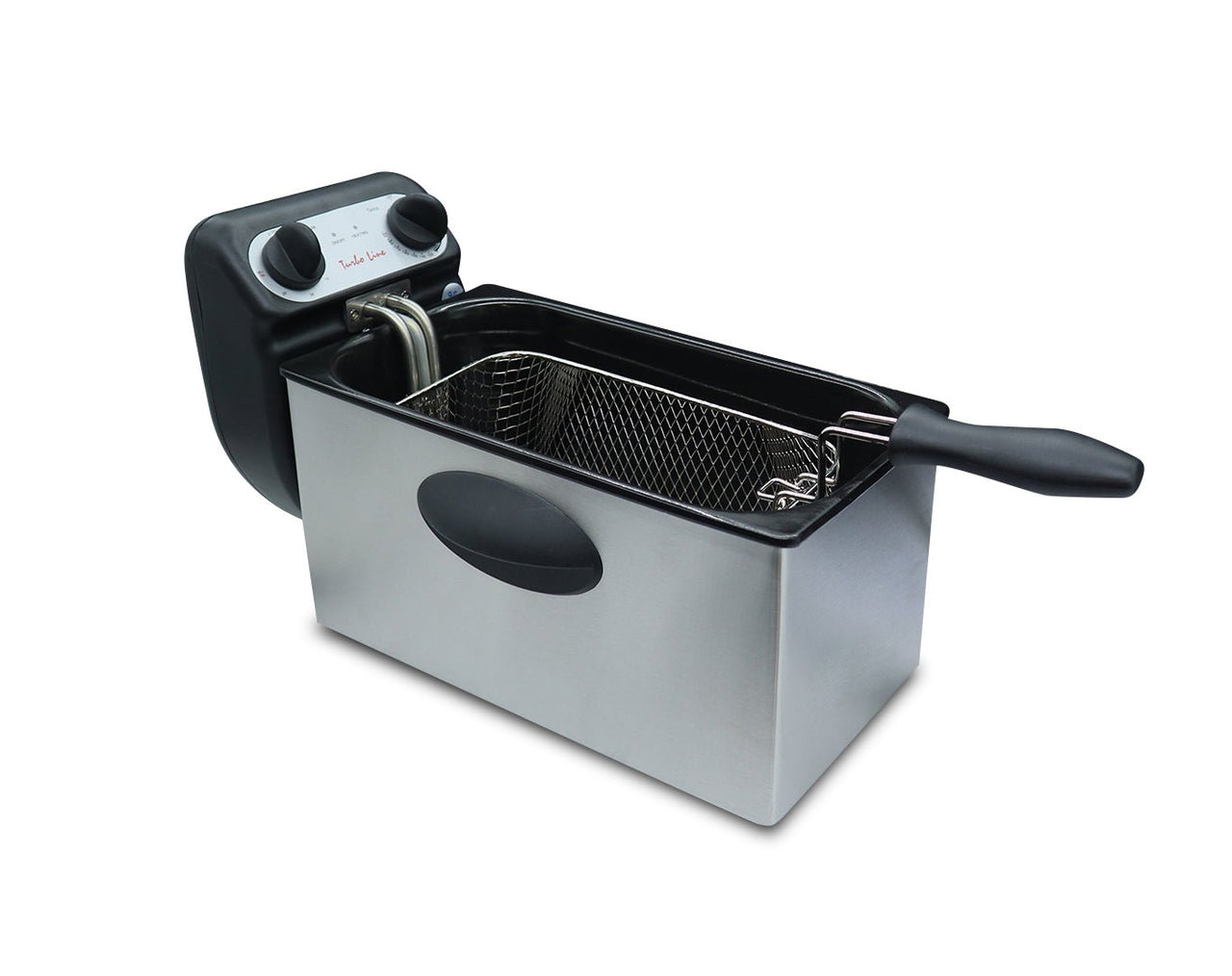 Turbo Line 3.5L Deep Fryer Stainless Steel BDF07T