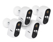 UNIDEN App Cam SX 1080P Battery Operated Security Camera Four Pack