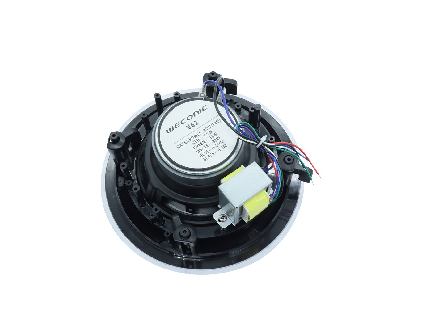 Weconic 6" Coaxial Ceiling Loud Speaker Rimless 30W / 100V