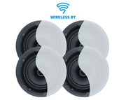 Weconic 6.5" Rimless Bluetooth Ceiling Speaker Package 4 Pack WB650