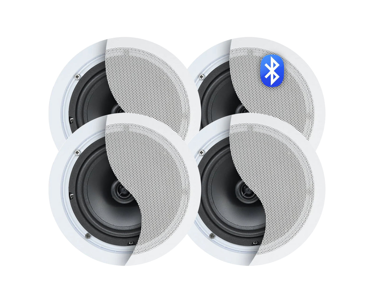 Weconic 6.5" Bluetooth Ceiling Speaker Package 4 Pack WB640