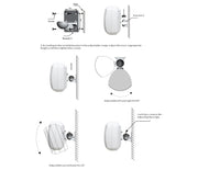Bluetooth Amplifier + 12x6.5" Outdoor Wall Speakers Cafe 176C+6xWTP660WHT