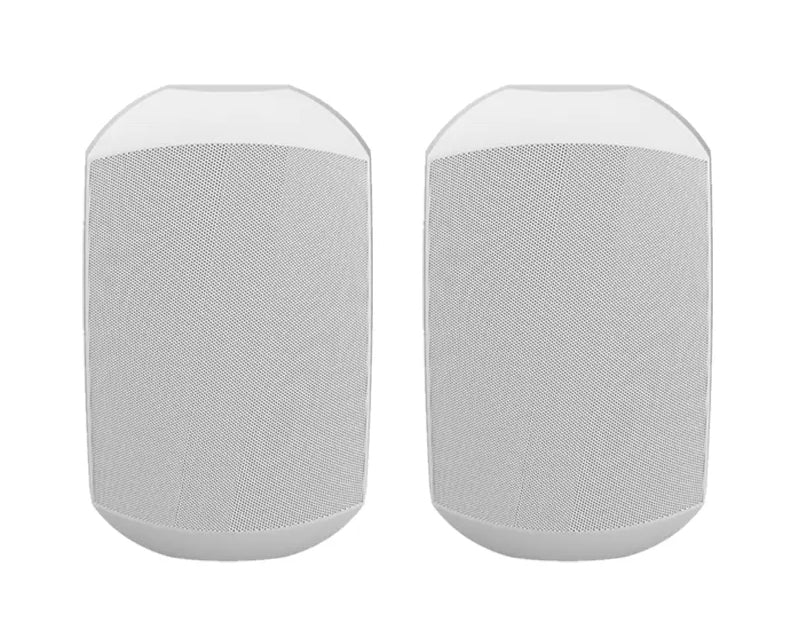 Bluetooth Amplifier + 12x6.5" Outdoor Wall Speakers Cafe 176C+6xWTP660WHT