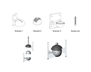 Weconic Indoor Outdoor Ceiling Speaker Package Bluetooth Amplifier 176C+4xLGC63+2xWTP660