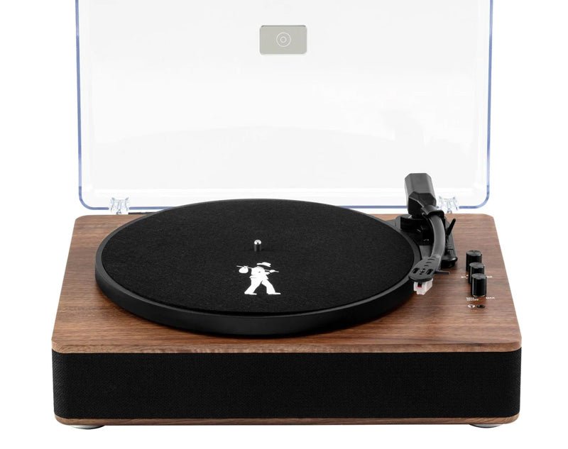 FLEA MARKET *REFURBISHED* Bluetooth Record Player Walnut FMTTBTWAL1 