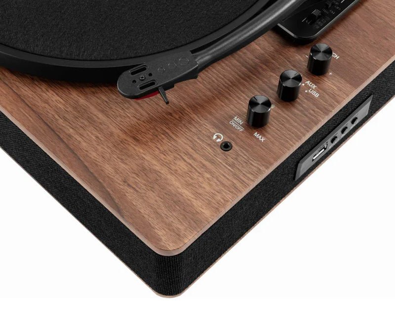FLEA MARKET *REFURBISHED* Bluetooth Record Player Walnut FMTTBTWAL1 