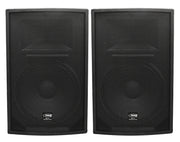 Weconic PA Speakers Pair 300W WP-15 