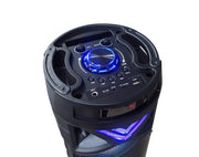 Bluetooth Party Speaker with FM Radio Flashing Lights Remote Control FT008 ZQS62 