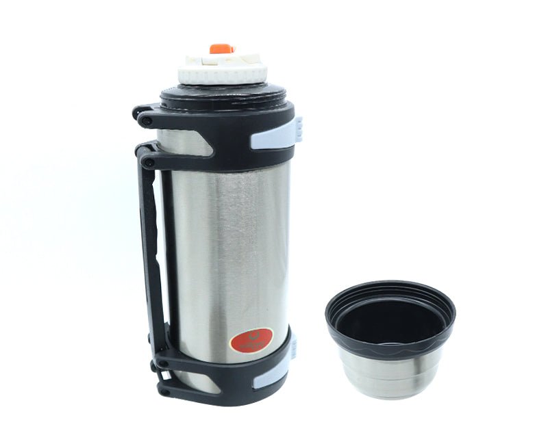 3L Stainless Steel Hot & Cold Canister Vacuum Flask Soup Noodles Tea Lunch Carrier Steel Container  S874 