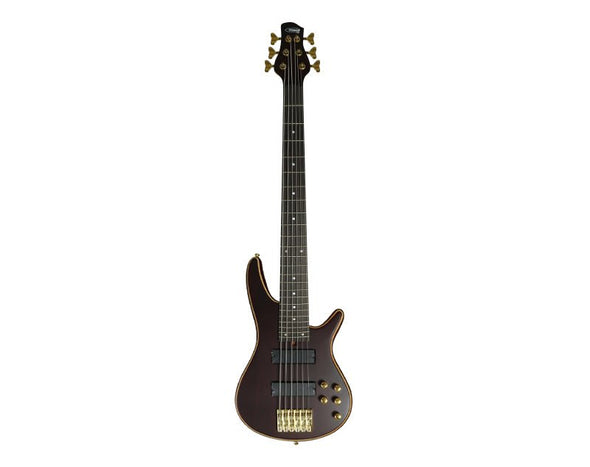 Weconic 6 String Electric Bass Guitar Maple Neck Mahogany Body Chrome Machine Heads WB6 