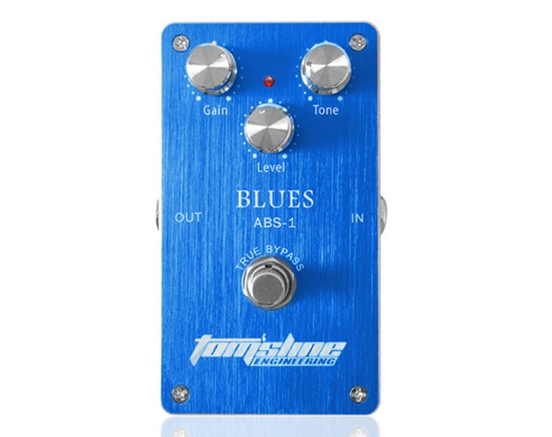Tomsline Guitar Effects Pedal Premium Analogue Blues Pedal ABS-1