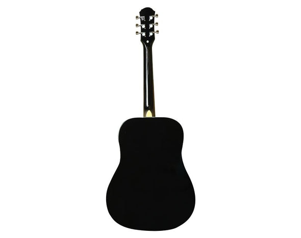 Zircon 41" Full Size 6 String Acoustic Sunburst Guitar Pack Bag Stand Capo Pick Tuner Strings AG300-SUN 