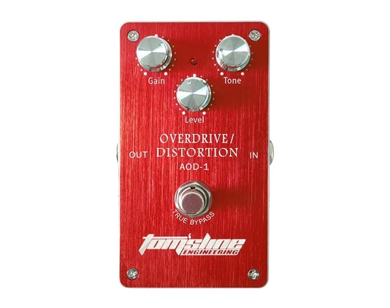 Tomsline Guitar Effects Pedal Premium Analogue Overdrive Distortion Pedal AOD-1
