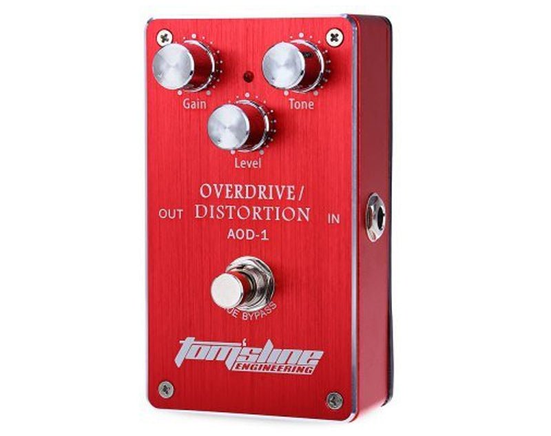 Tomsline Guitar Effects Pedal Premium Analogue Overdrive Distortion Pedal AOD-1
