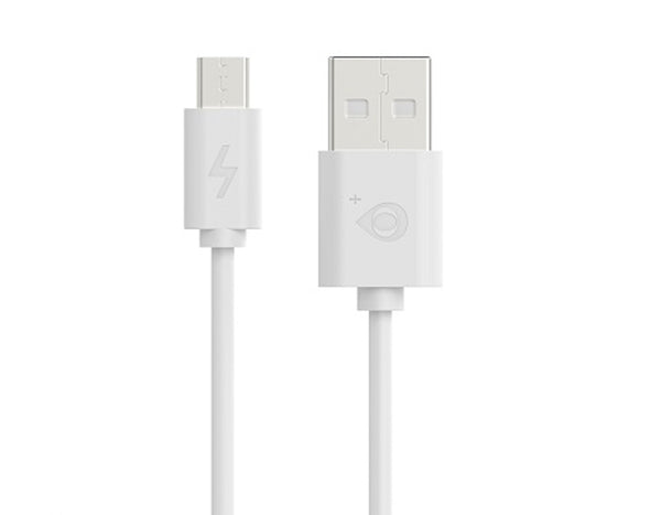 Micro USB Data Cable 2.4A 2m White AS108 White