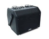 AROMA 80W Portable Guitar Amplifier 6.5" Woofer Clean Tones Bass Treble Control Bluetooth Built-In Battery AG-80A Black