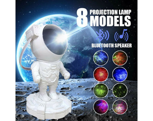 LED Astronaut Projector Light Speaker Bluetooth Bedside Table Lamp ASTRO-BT 