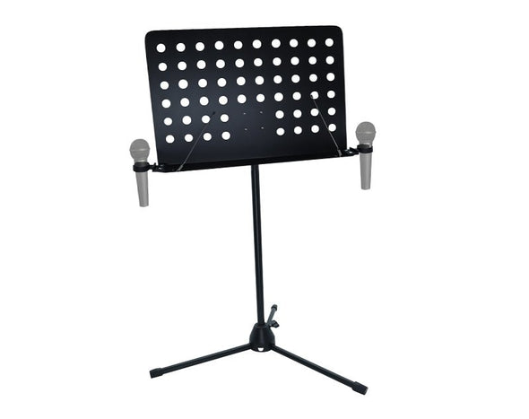 Sheet Music Stand Notes Microphone Holder Orchestra Music Stand Adjustable - BS9 