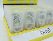 BUDI Lightning Type-C Micro USB Cables Earphone Box Stand Display BUDIBOX 