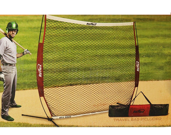REFLEX 2m x 2m Portable Baseball Softball Net Batting Practice Fielding Infield Stop S872 