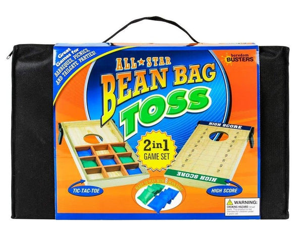 Boredom Busters All Star Bean Bag Toss Cornhole Tic Tac Toe S866 