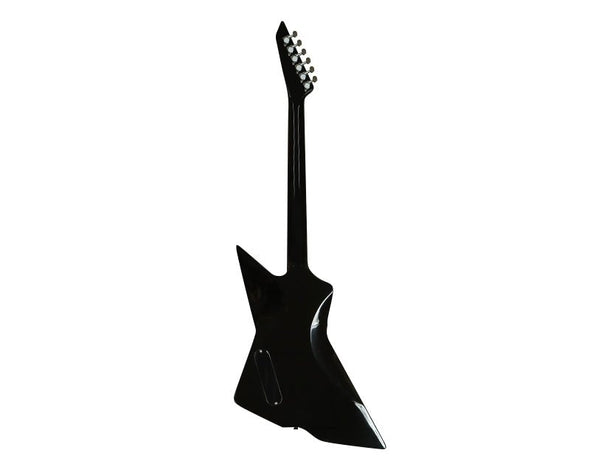 Wecoinc Full Size Electric Guitar 6 String Poplar Black White VST-BLACK 