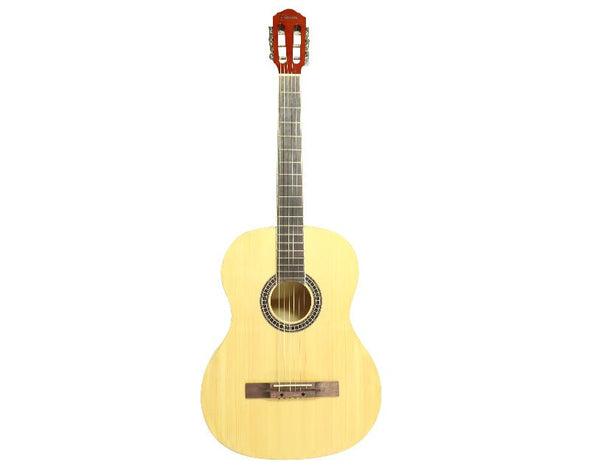 GIANNINI 39" Inch Classical Acoustic Guitar Steel String Spruce Linden Natural CG-500S-NAT 