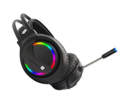 Moveteck Gaming Headphones Built-In Microphone LED lights CT019 