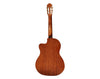 Full Size 39" Classical Guitar Cutaway Spruce Top Sapele Body 6 Six Nylon Strings Natural Zircon 