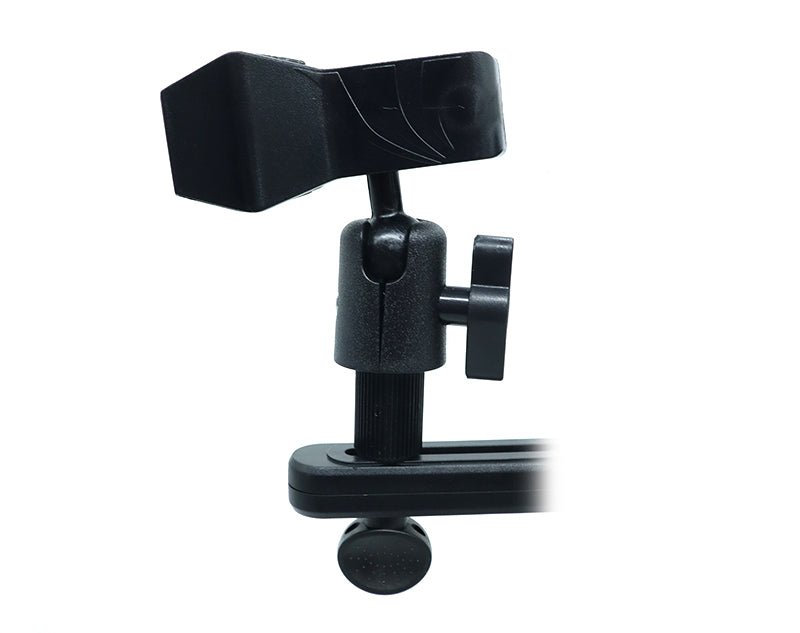 Triple Desk Mic Stand Sturdy Metal Base Guitar Drums Recording DS-47