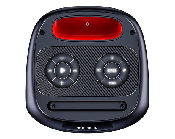 Waterproof Bluetooth Karaoke Machine Wireless VHF Microphone Party Speaker ED-627 