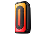 Precision Audio Portable Bluetooth Karaoke Music System Party Speaker LED Lights Dual Wireless Microphones ED1015 