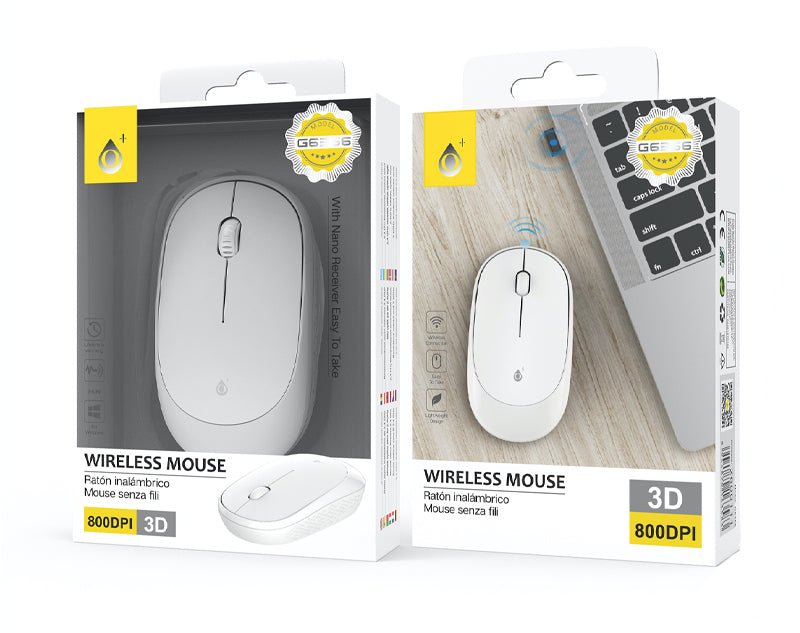 Wireless Mouse 2.4 Ghz Receiver Scroll Wheel 800 DPI G6356